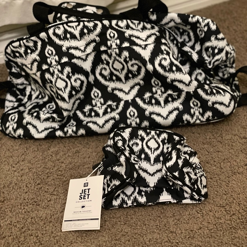 PB Teen bag and toiletry bag